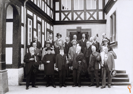 Gruppenaufnahme der HIKO bei der Hauptversammlung im Jahre 1929